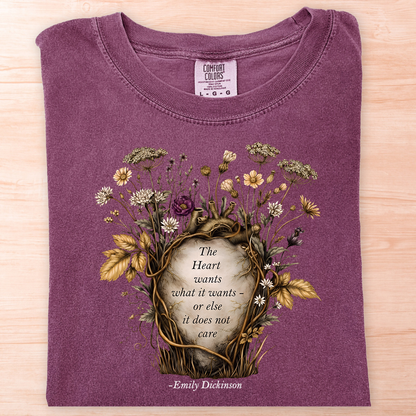 Dickinson Heart Wants T-Shirt