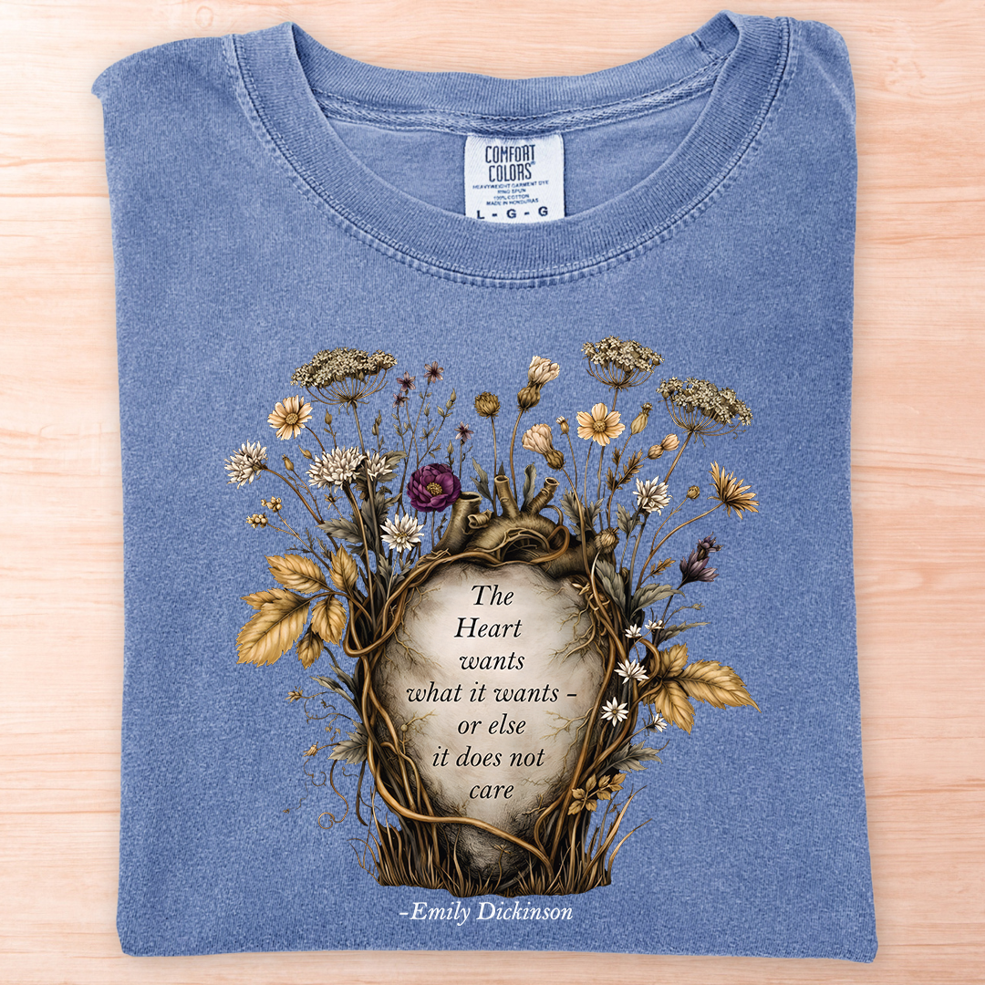 Dickinson Heart Wants T-Shirt
