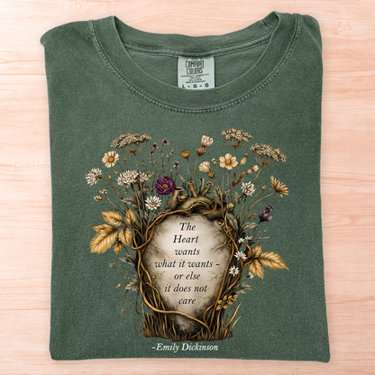 Dickinson Heart Wants T-Shirt