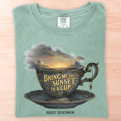 Dickinson Sunset In A Cup T-Shirt