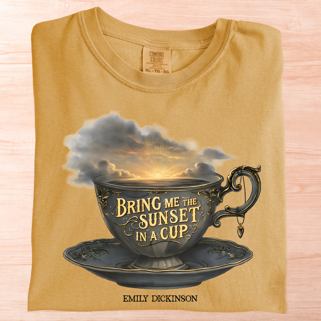 Dickinson Sunset In A Cup T-Shirt