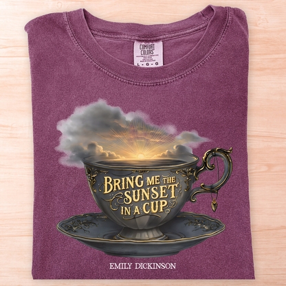 Dickinson Sunset In A Cup T-Shirt