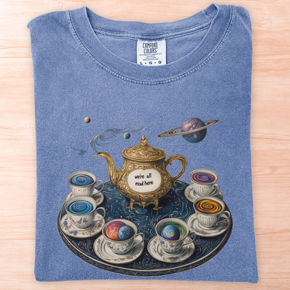 We're All Mad Here Tea Kettle T-Shirt