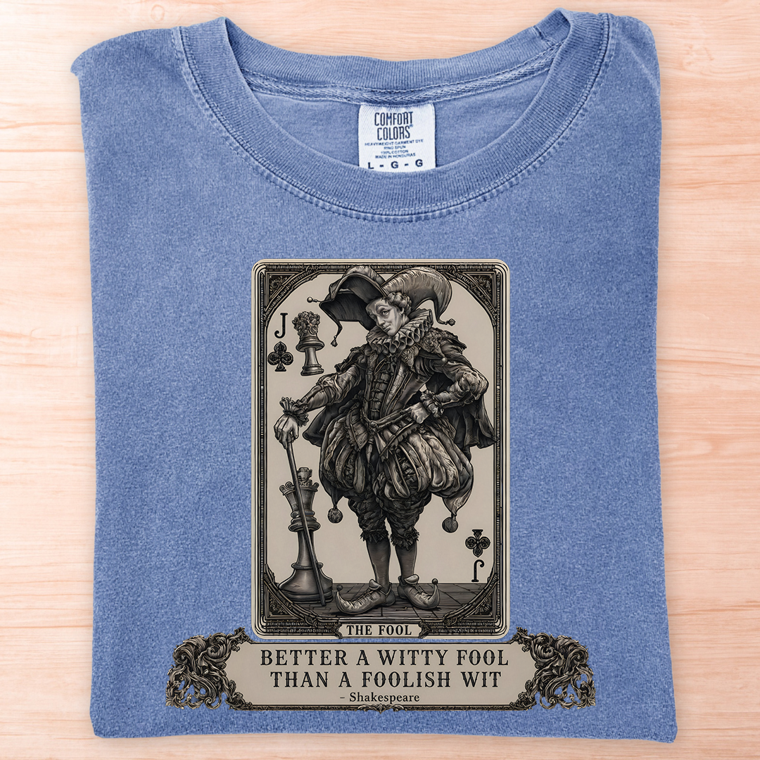Shakespeare Witty Fool T-Shirt
