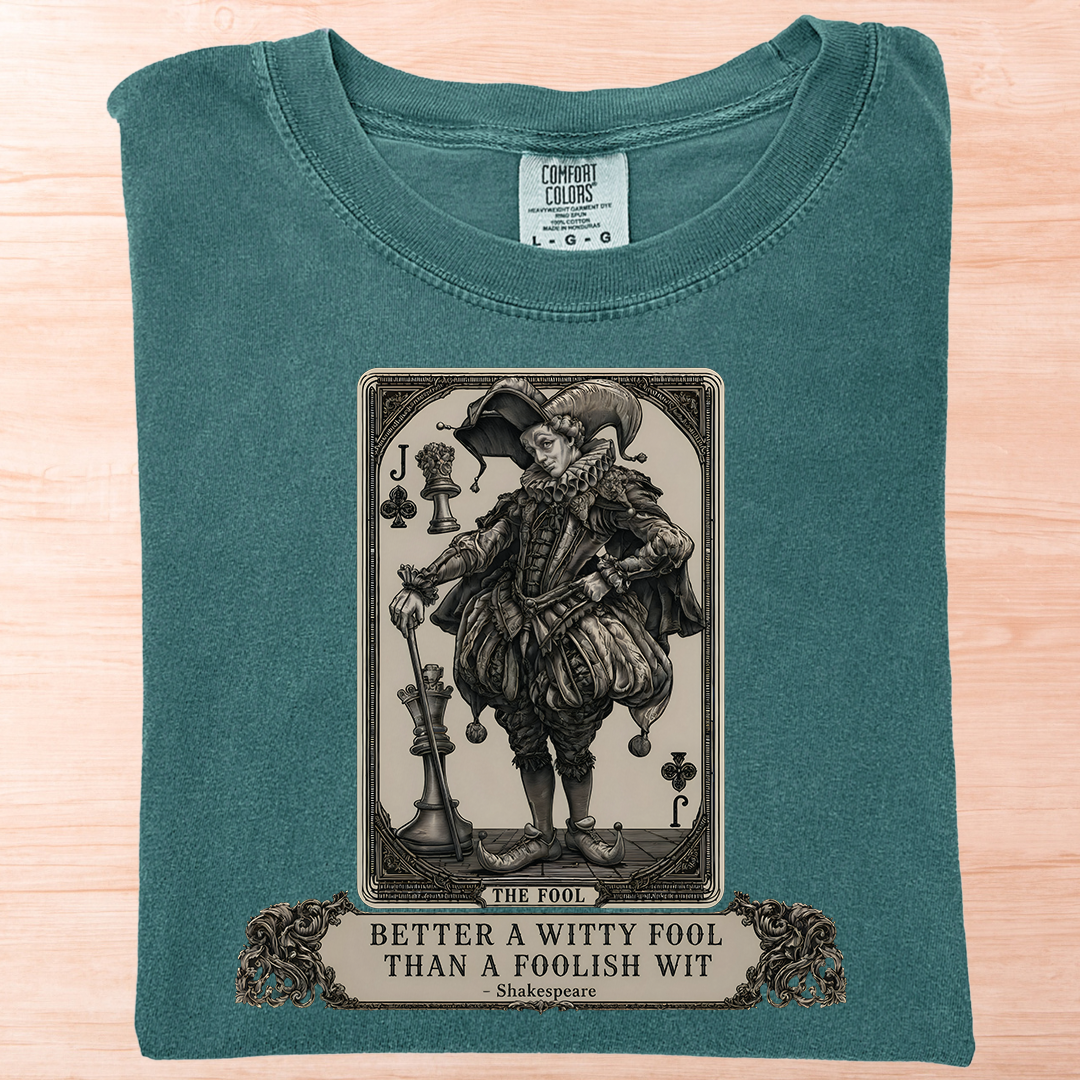 Shakespeare Witty Fool T-Shirt