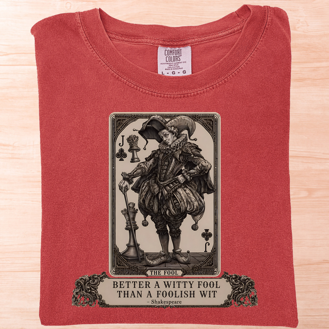 Shakespeare Witty Fool T-Shirt