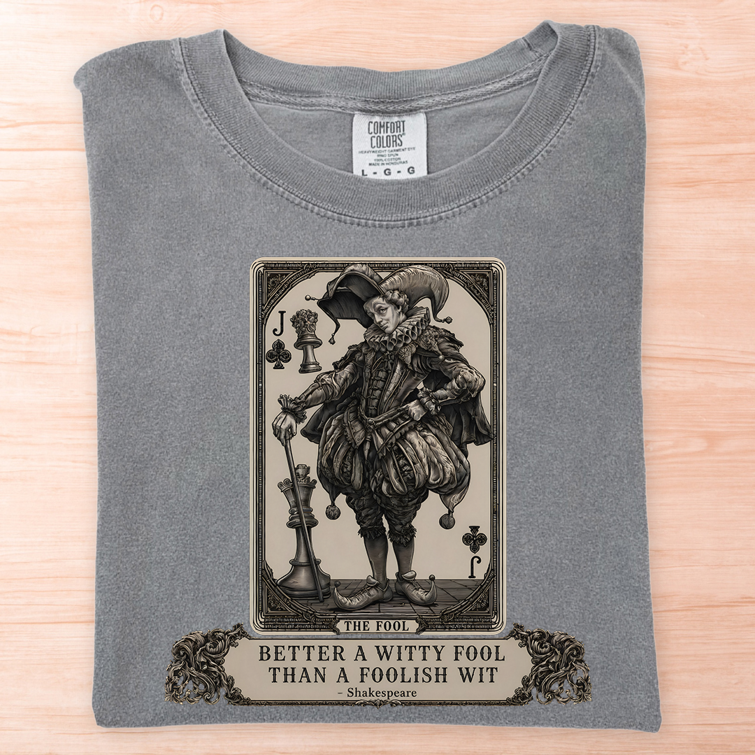Shakespeare Witty Fool T-Shirt
