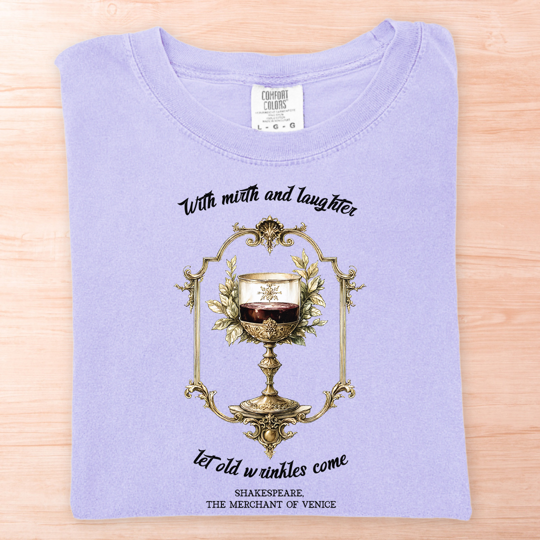 Shakespeare Mirth And Laughter T-Shirt