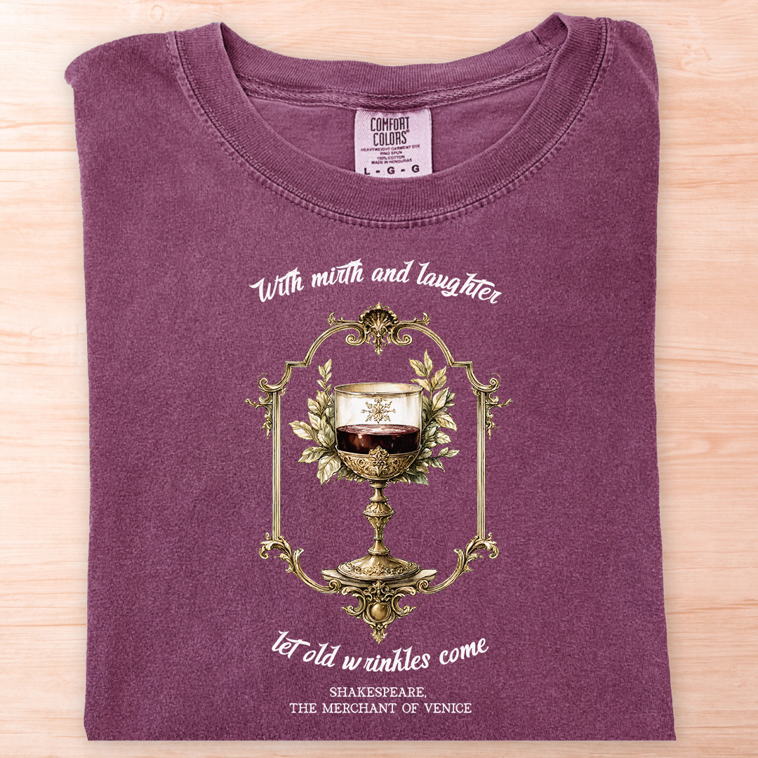 Shakespeare Mirth And Laughter T-Shirt