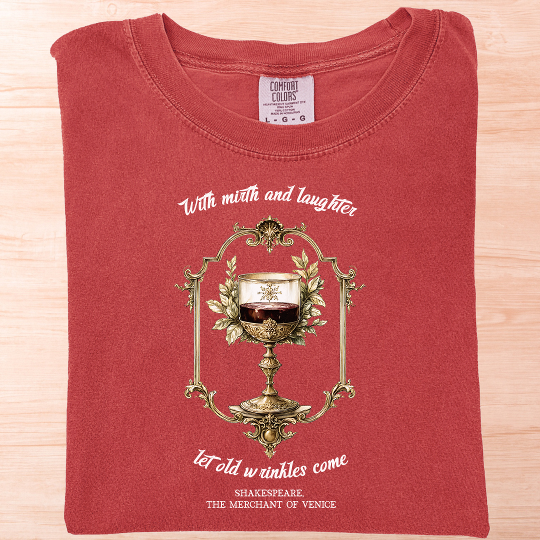Shakespeare Mirth And Laughter T-Shirt