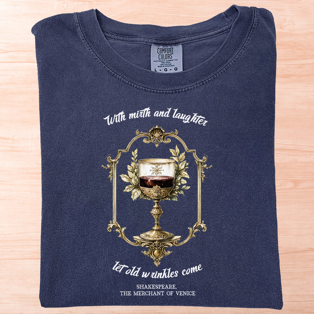 Shakespeare Mirth And Laughter T-Shirt