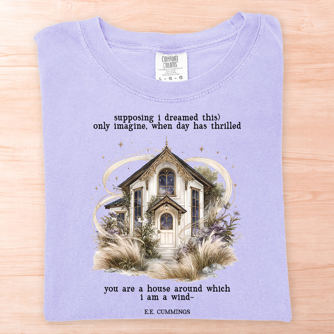E.E. Cummings Supposing I Dreamed This T-Shirt