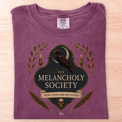 Poe Melancholy Society T-Shirt
