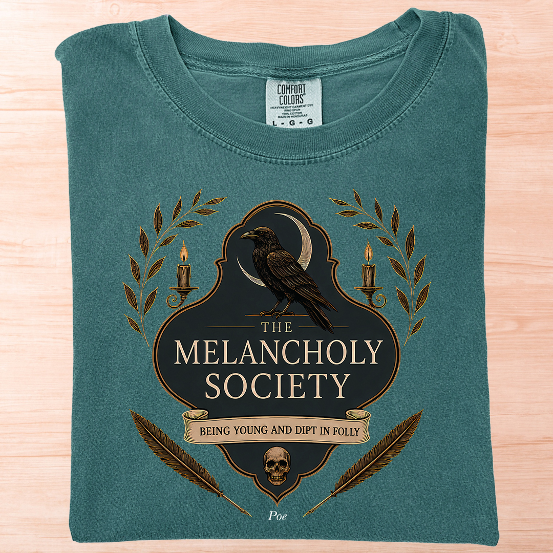 Poe Melancholy Society T-Shirt