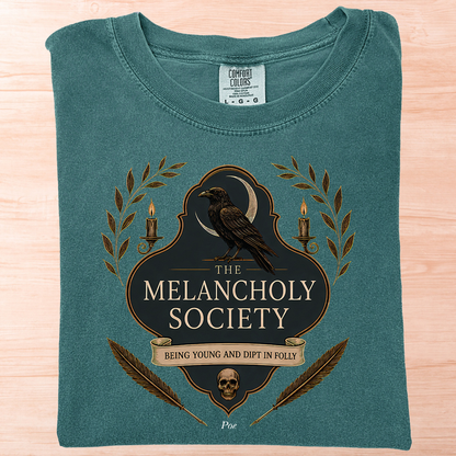 Poe Melancholy Society T-Shirt