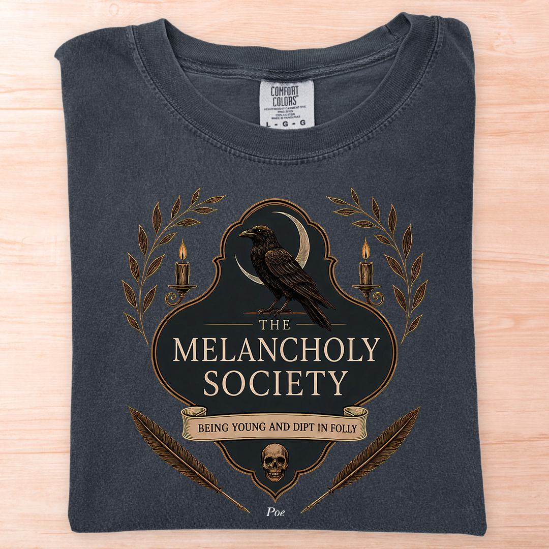 Poe Melancholy Society T-Shirt