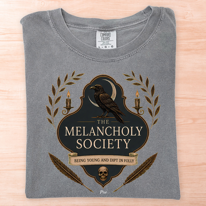 Poe Melancholy Society T-Shirt
