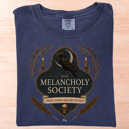 Poe Melancholy Society T-Shirt