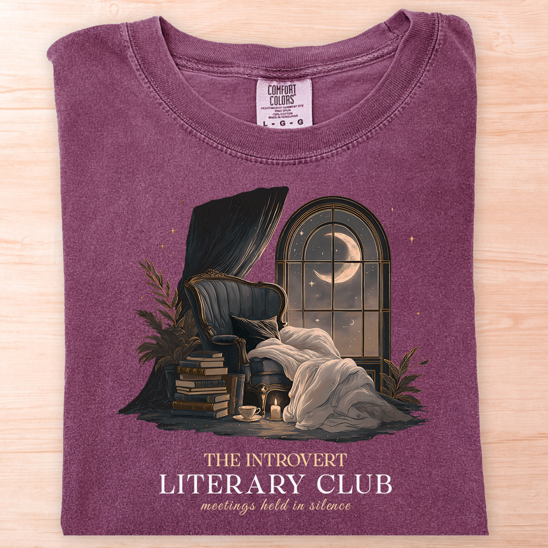 Introvert Literary Club T-Shirt