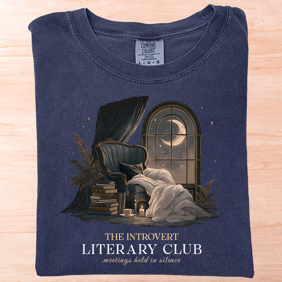 Introvert Literary Club T-Shirt