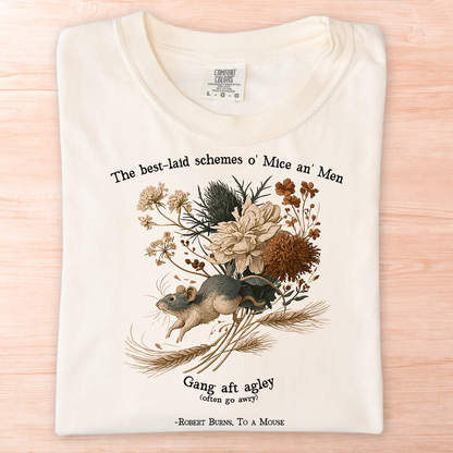 Robert Burns To a Mouse T-Shirt