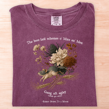 Robert Burns To a Mouse T-Shirt