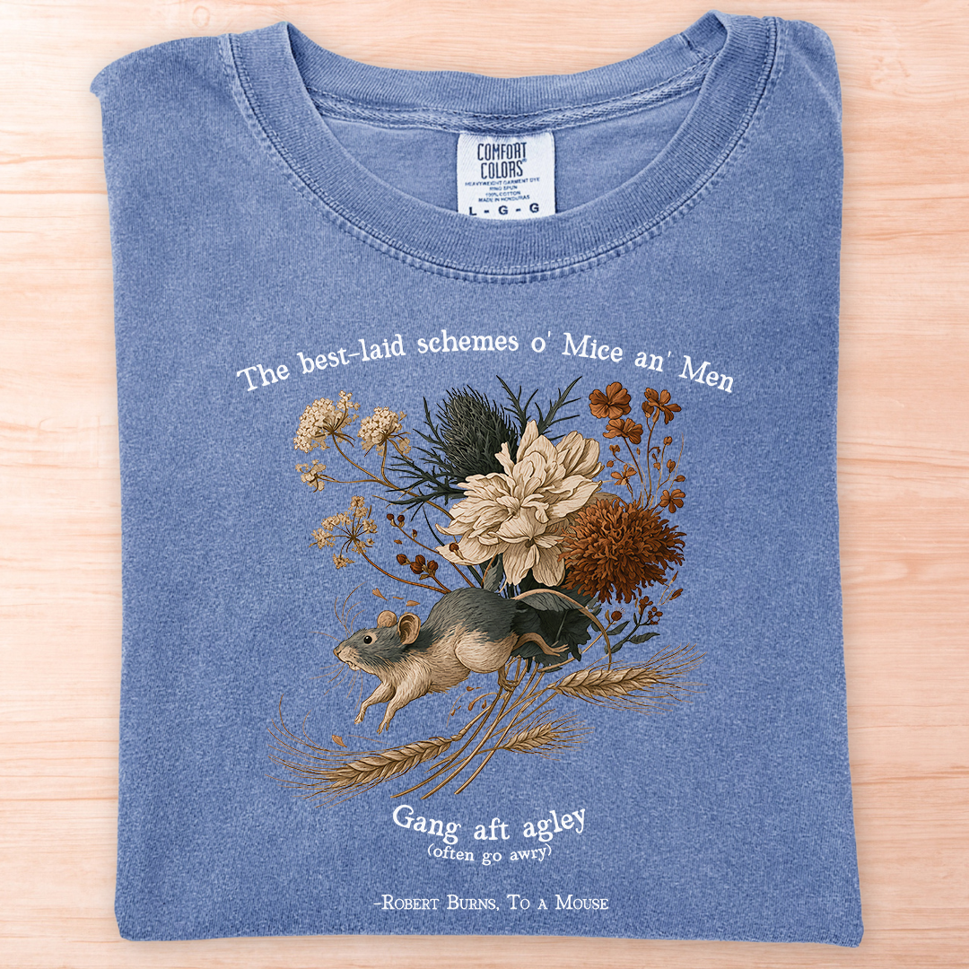 Robert Burns To a Mouse T-Shirt