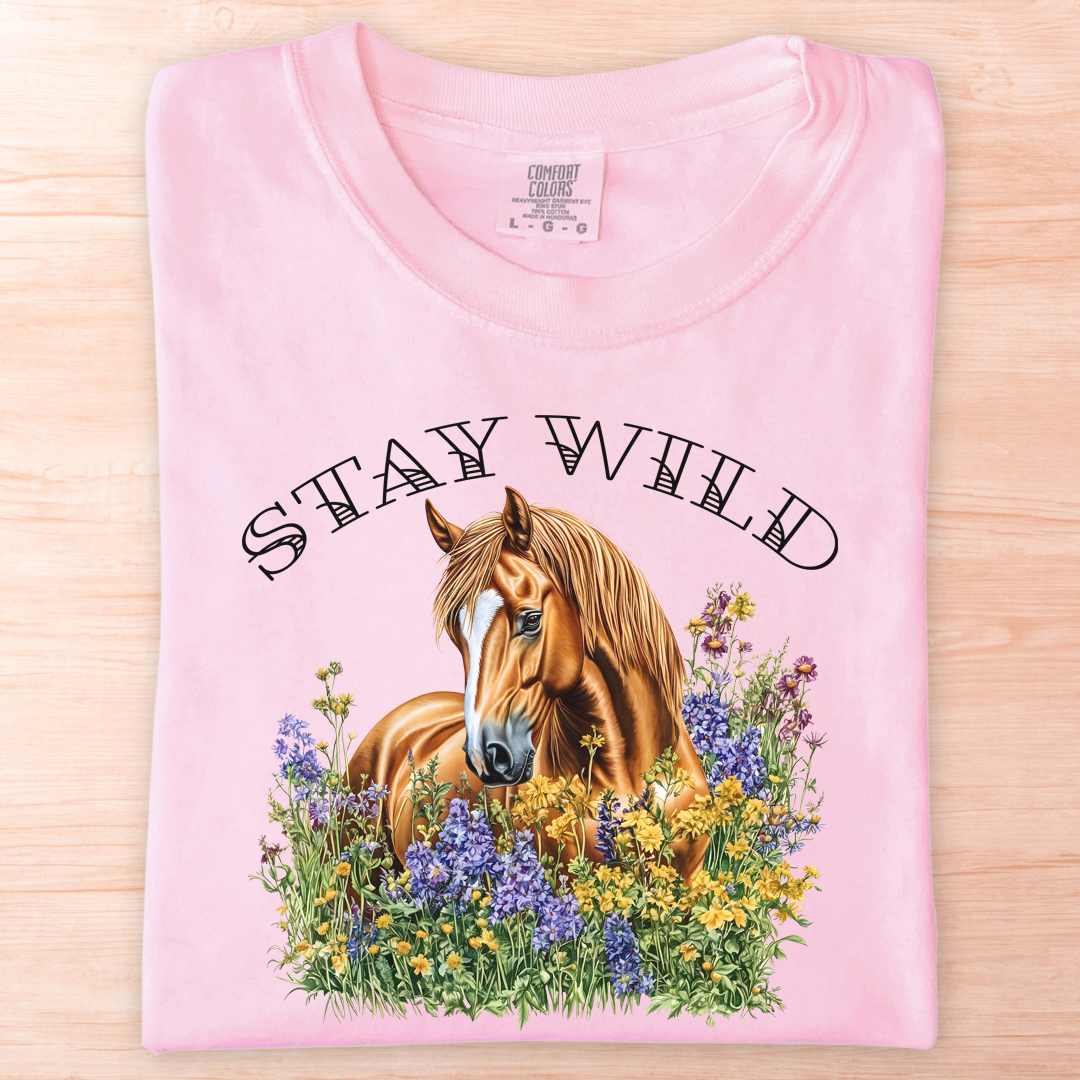 Horse Stay Wild T-Shirt