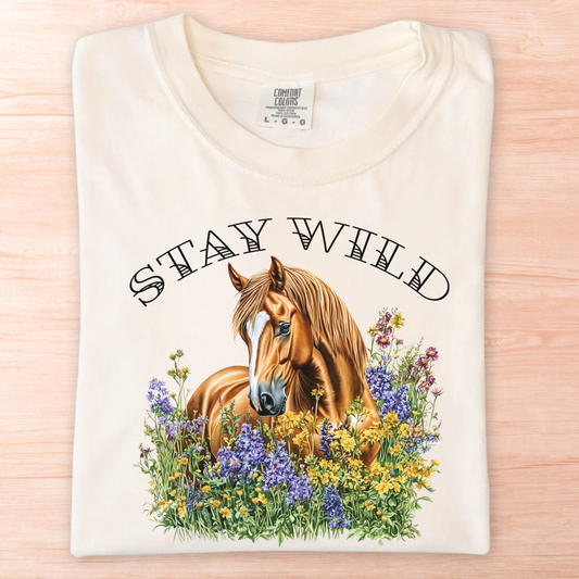 Horse Stay Wild T-Shirt