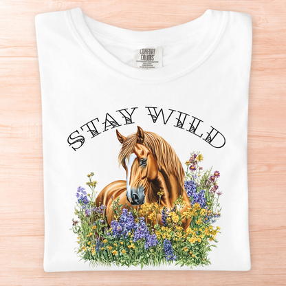 Horse Stay Wild T-Shirt