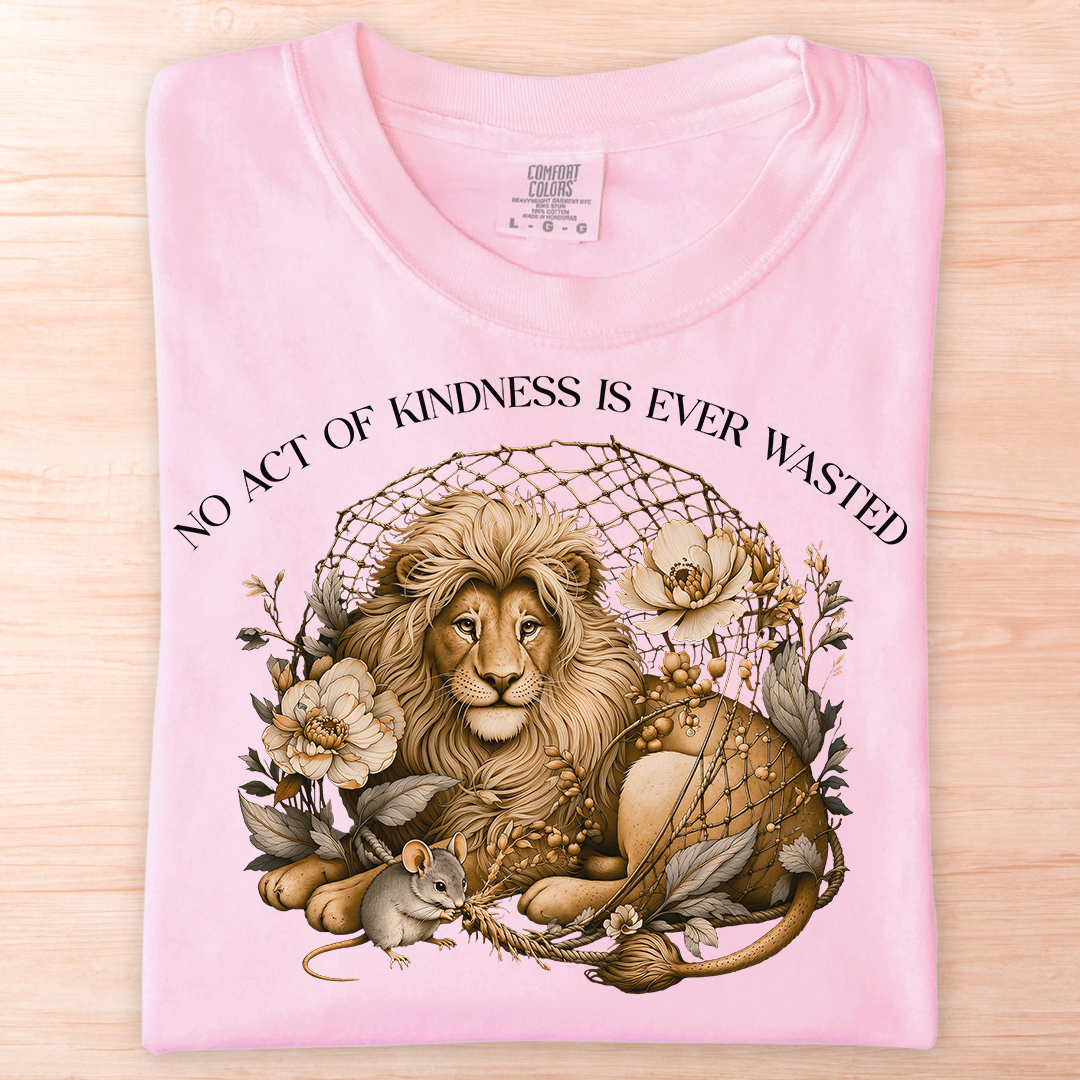 Lion and Mouse No Kindness Wasted T-Shirt