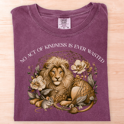 Lion and Mouse No Kindness Wasted T-Shirt