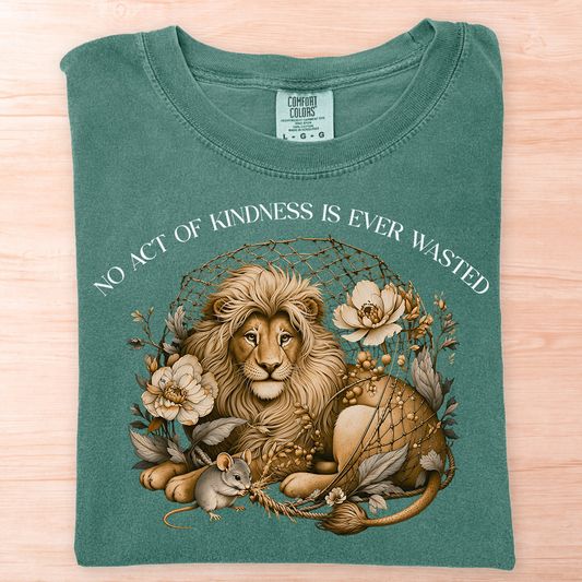 Lion and Mouse No Kindness Wasted T-Shirt