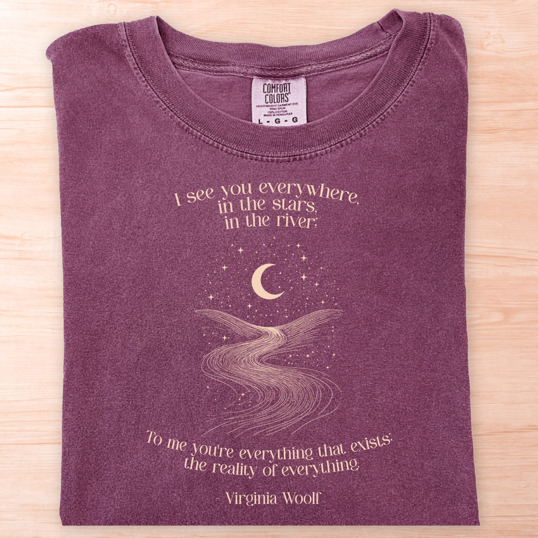 Virginia Woolf Reality Of Everything T-Shirt