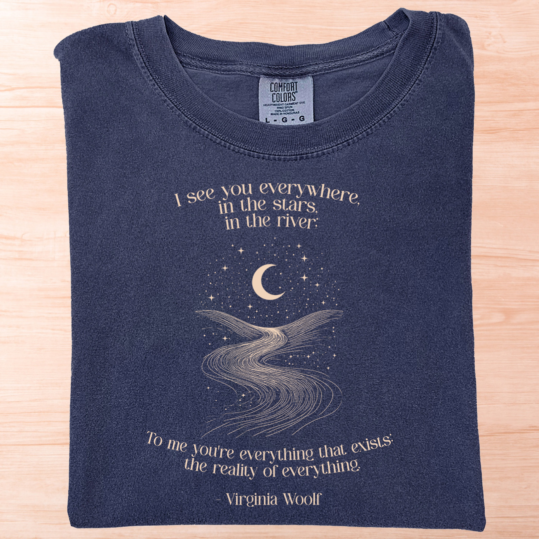 Virginia Woolf Reality Of Everything T-Shirt