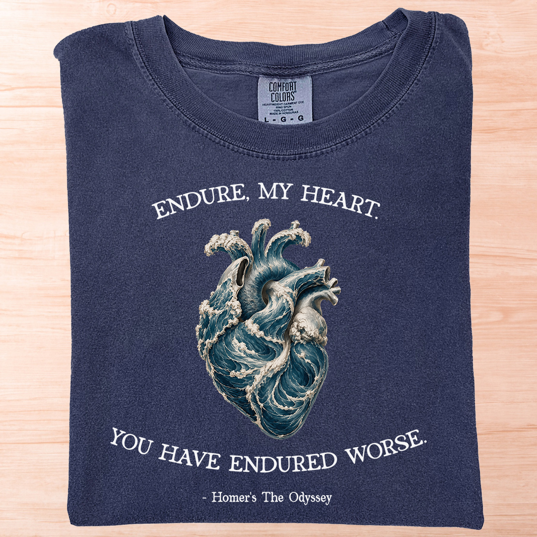 Homer Odyssey Ocean Heart T-Shirt