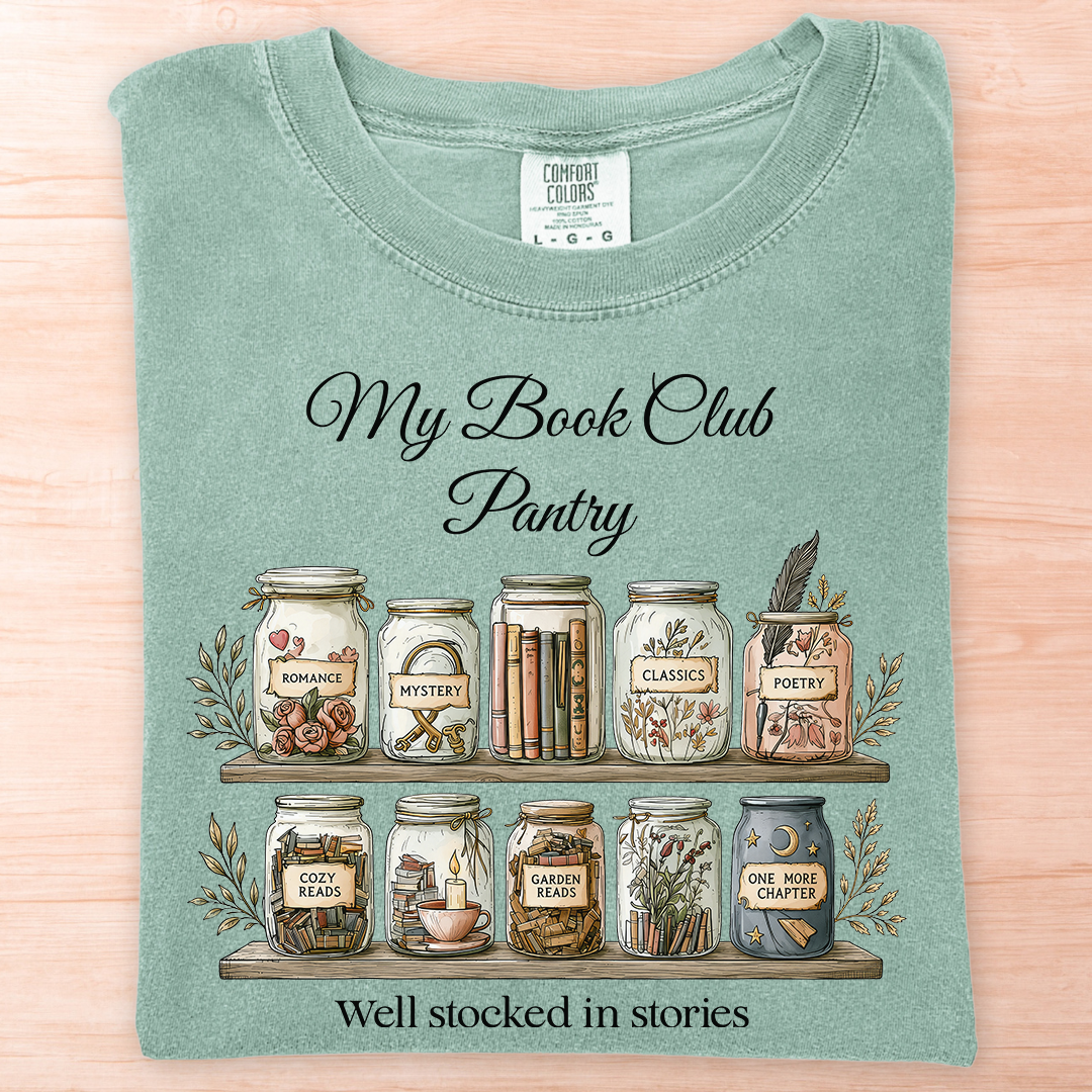 My Book Club Pantry T-Shirt