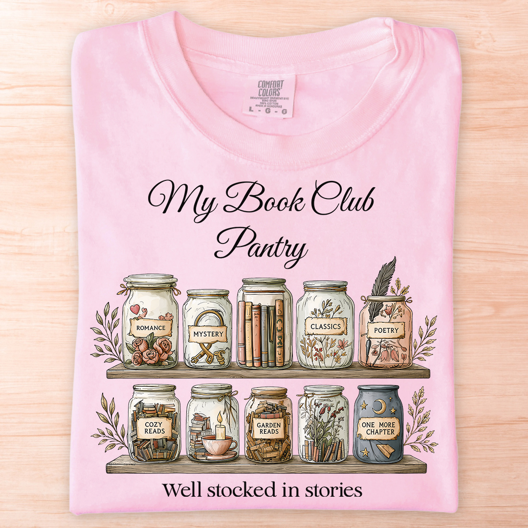 My Book Club Pantry T-Shirt