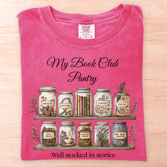 My Book Club Pantry T-Shirt