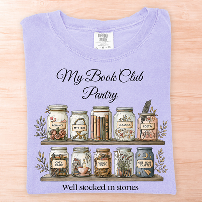 My Book Club Pantry T-Shirt