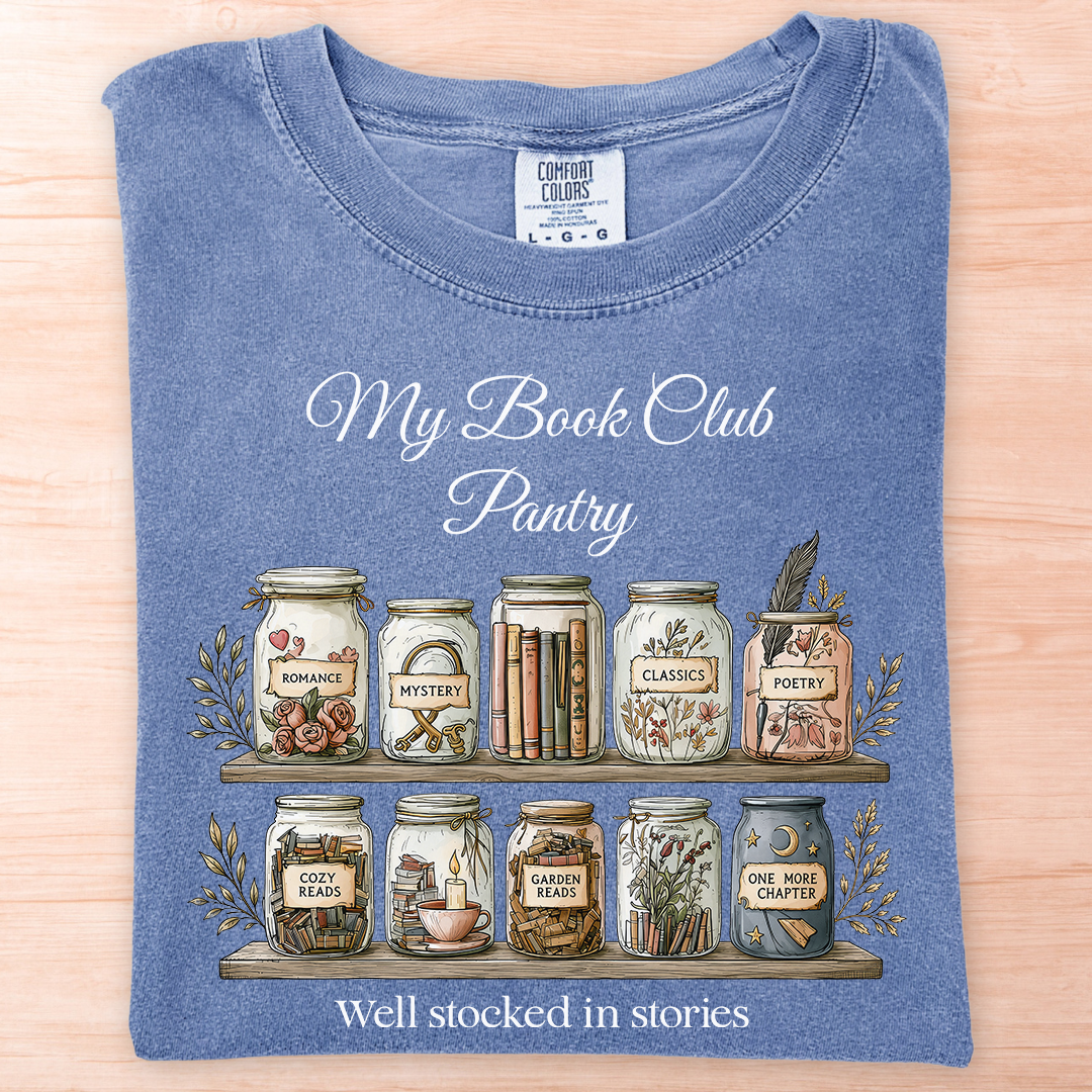 My Book Club Pantry T-Shirt