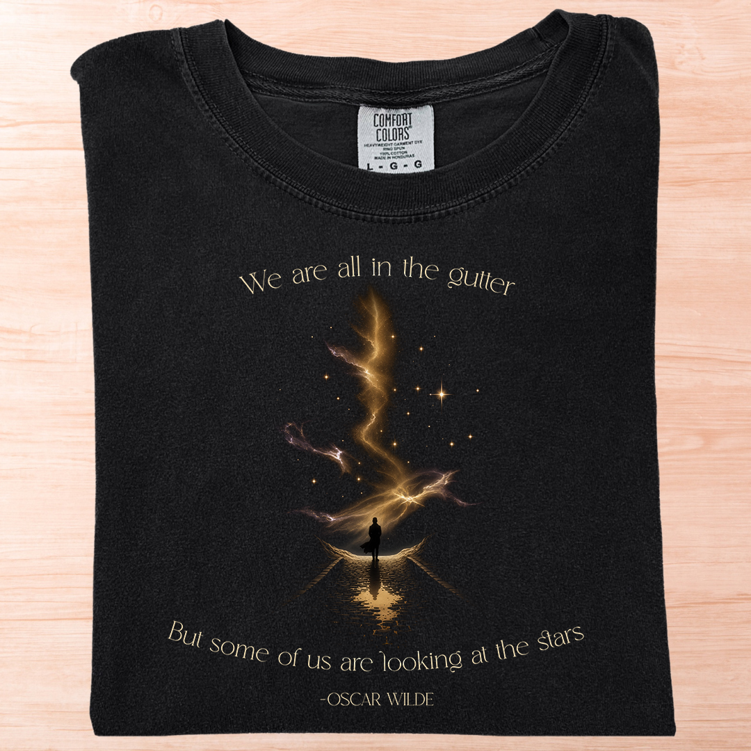 Oscar Wilde Gutter Stars T-Shirt