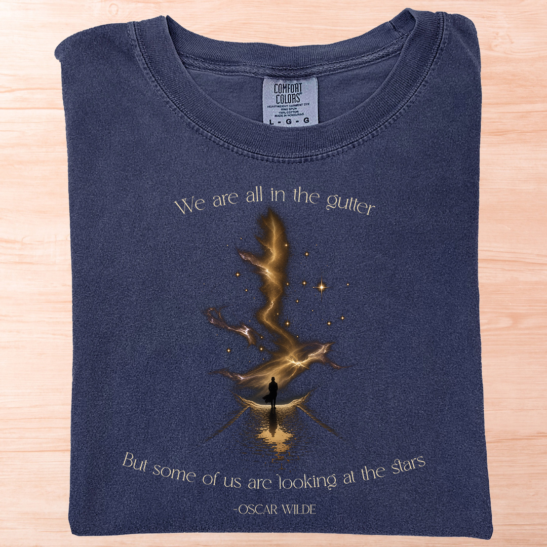 Oscar Wilde Gutter Stars T-Shirt