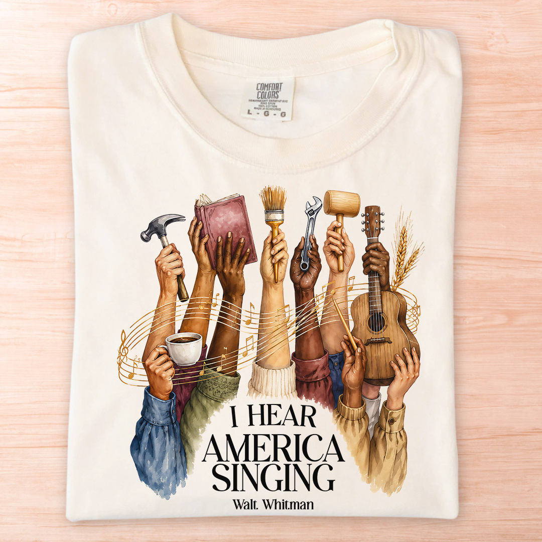 Walt Whitman America Singing T-Shirt