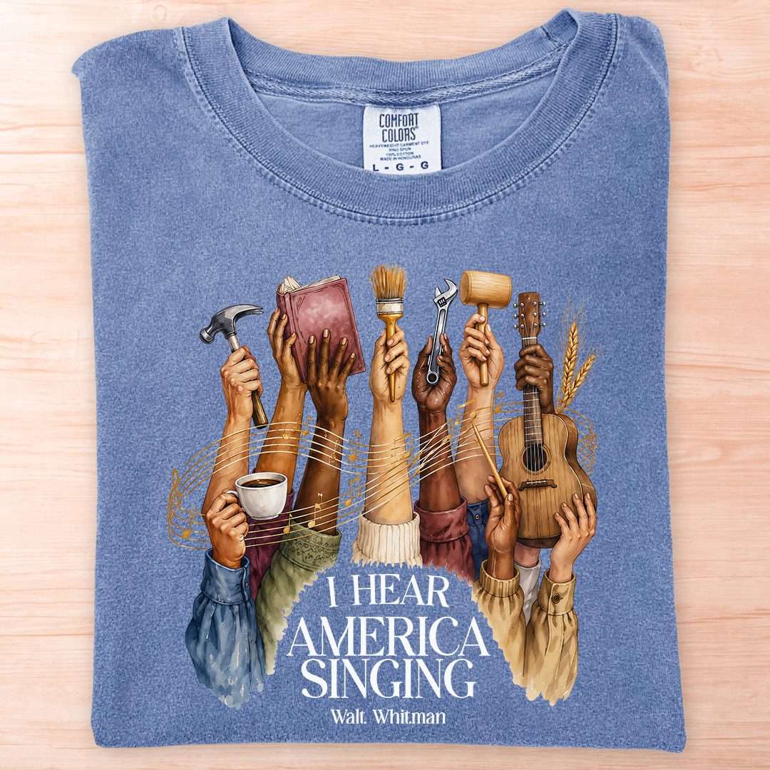 Walt Whitman America Singing T-Shirt