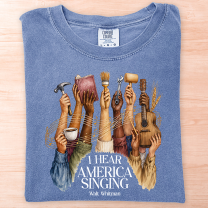 Walt Whitman America Singing T-Shirt