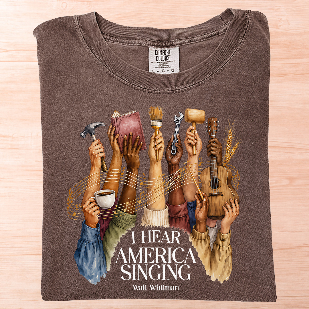 Walt Whitman America Singing T-Shirt