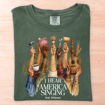 Walt Whitman America Singing T-Shirt