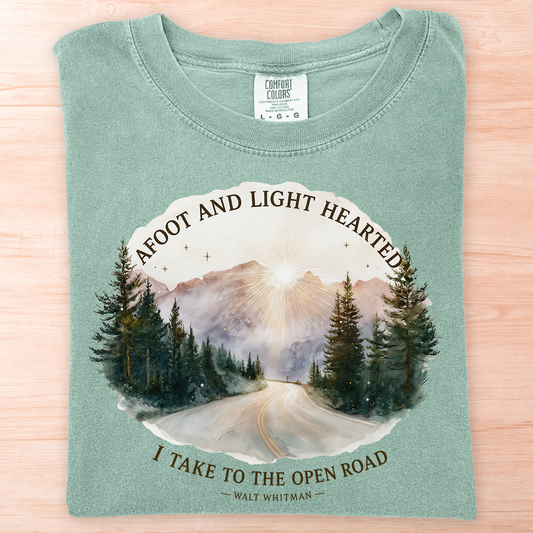 Walt Whitman Open Road T-Shirt