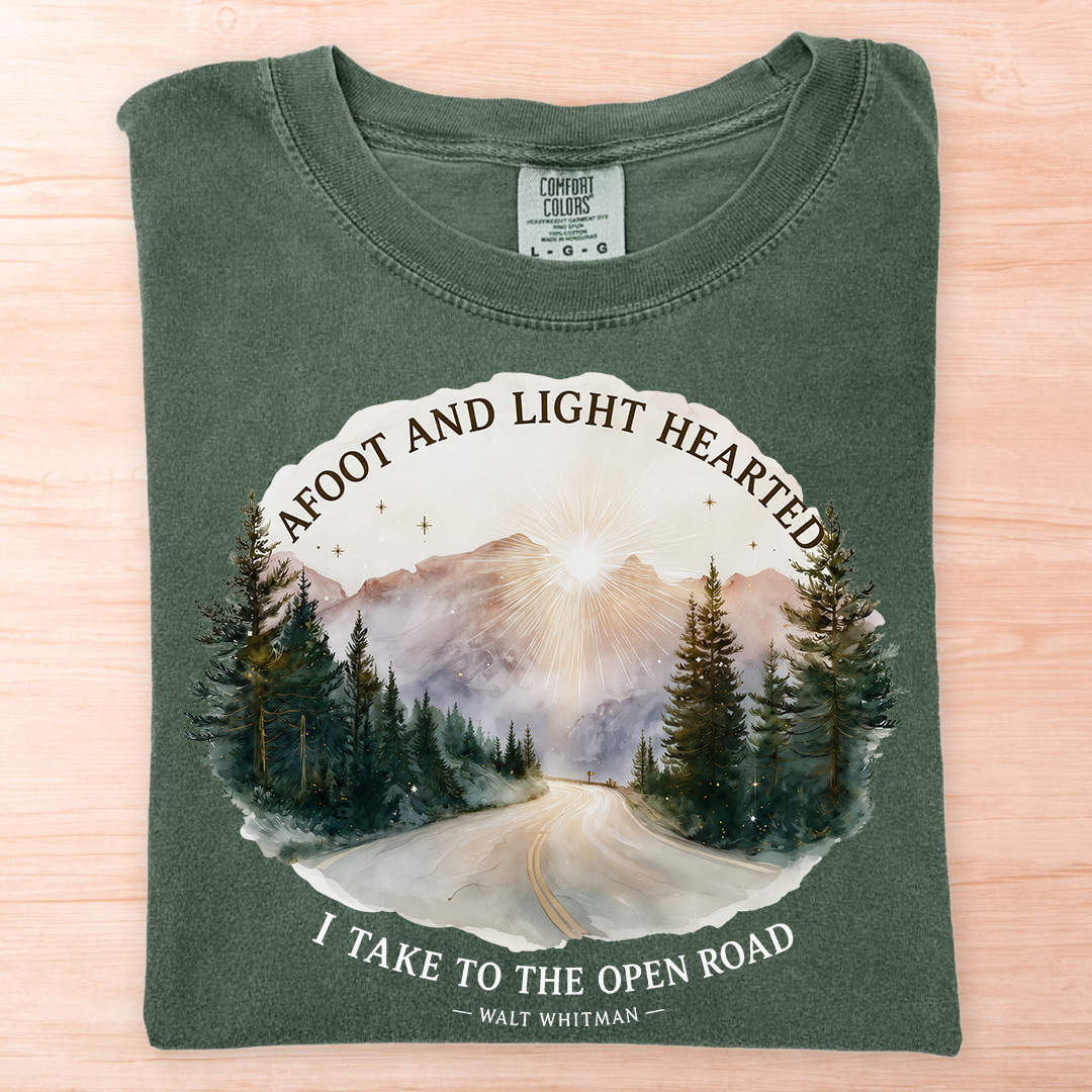 Walt Whitman Open Road T-Shirt